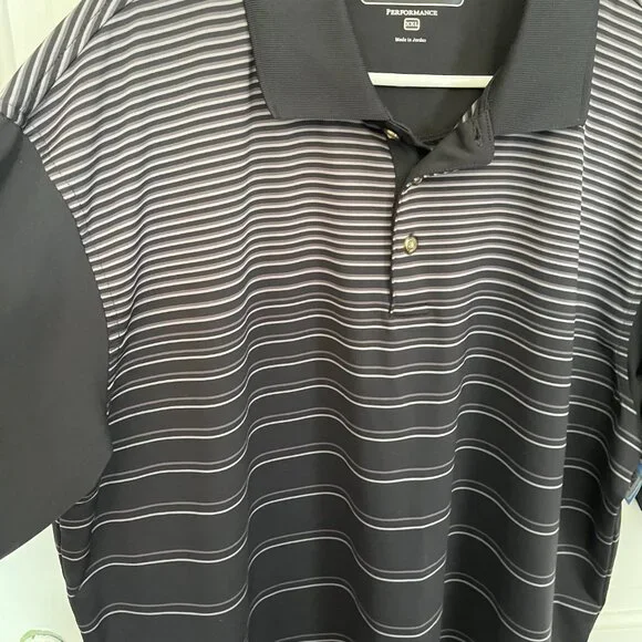Mens Polo Golf shirt XXL Pebble Beach Performance FREE shipping - Picture 4 of 5